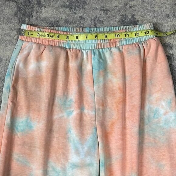 NWT BP Tie Dye Joggers Sweatpants In Blue Pink Tie Dye Sz S - Picture 3 of 12